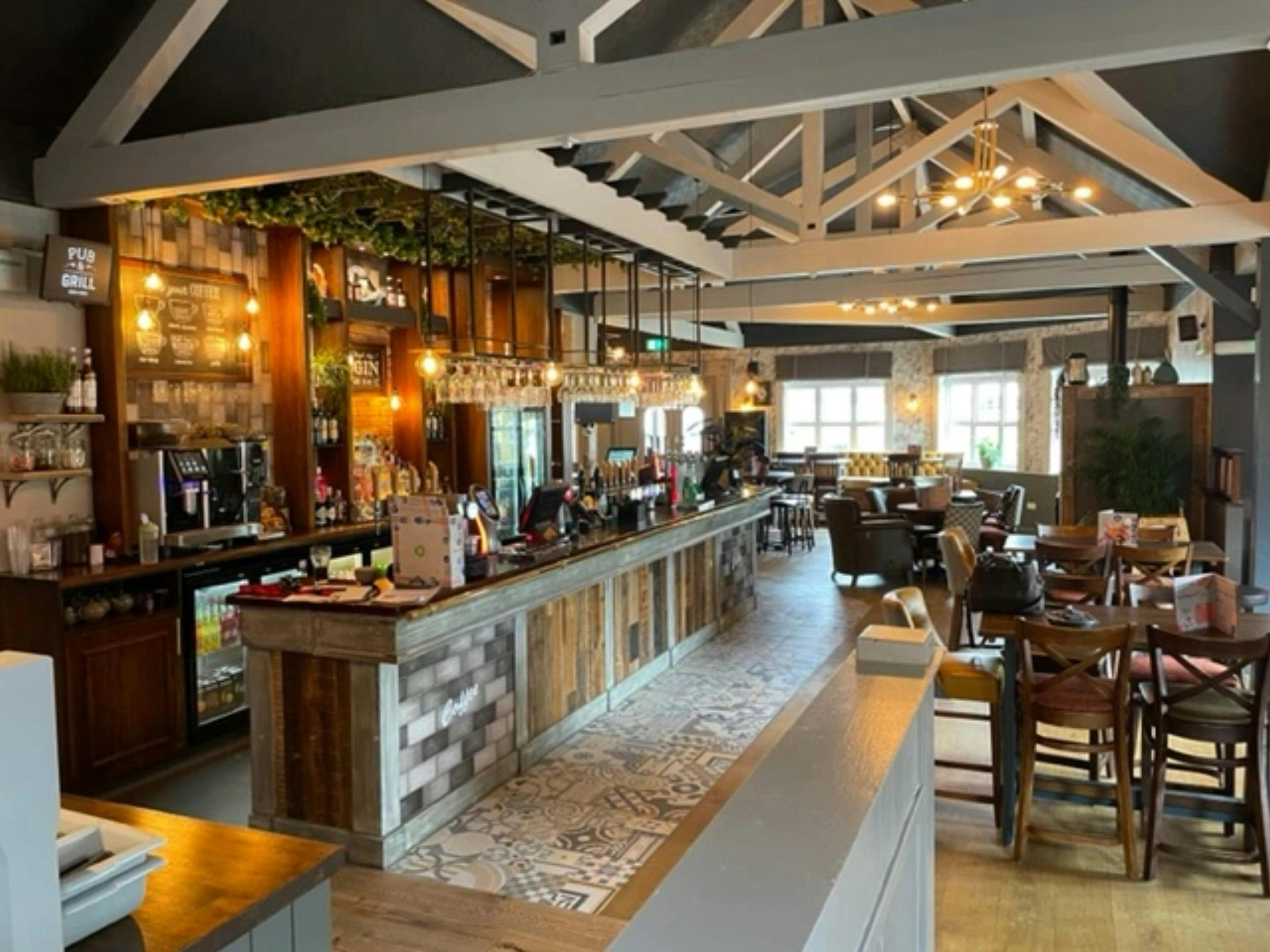 Bar and Seating Area